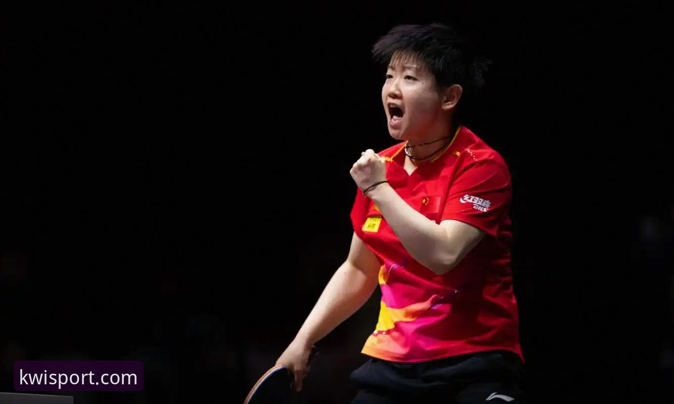 2026伦敦世乒赛女团最新战报：中国女乒强势横扫中国台北，奇异果体育赛事数据2026最新版本同步呈现